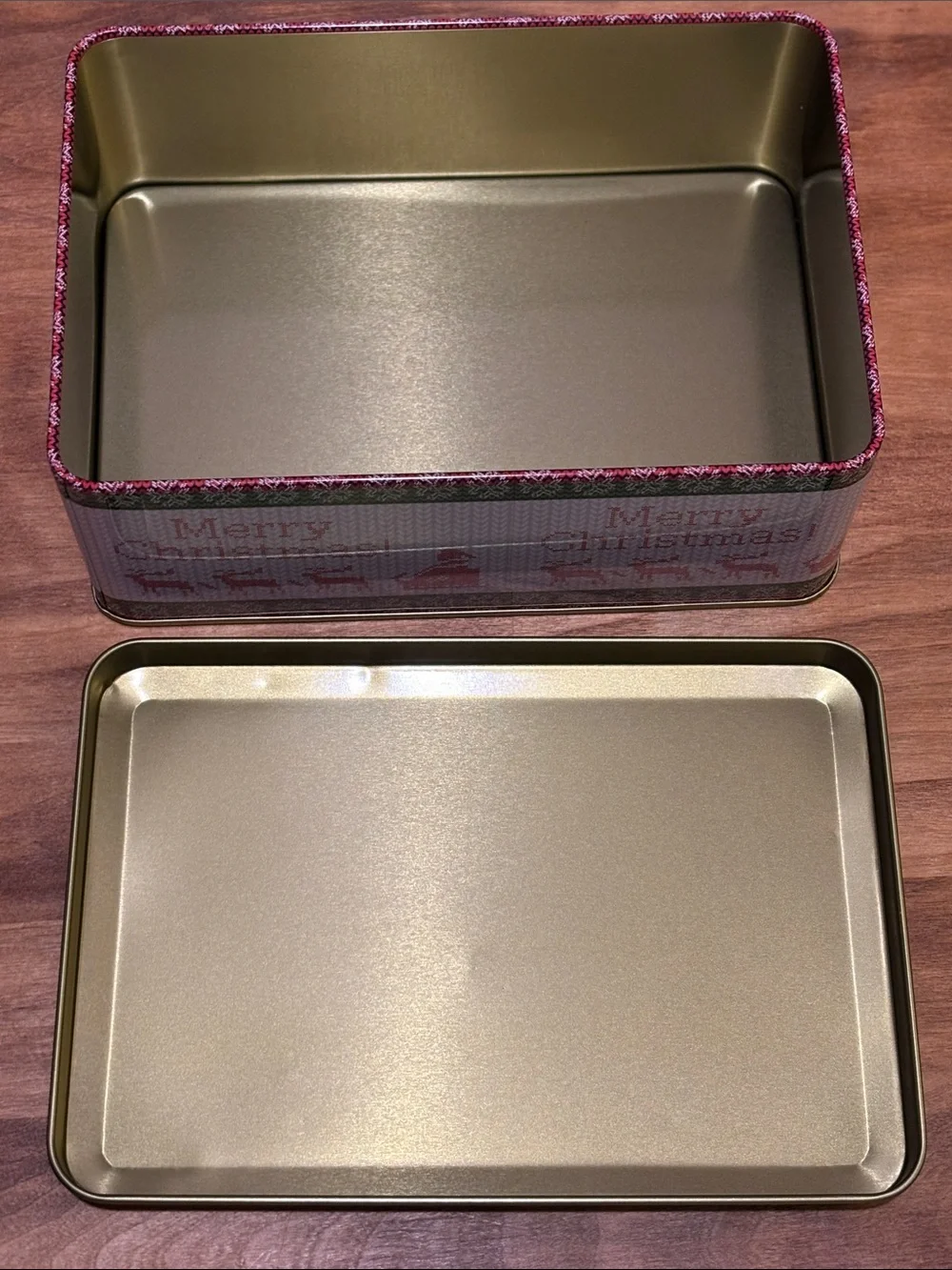 Bundle of Christmas Tins & Candy Cane Container